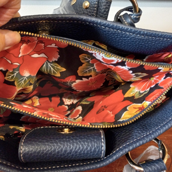 NWT MAXX NY Nylon Leather Trim 3 compartment Dust Cover - Picture 11 of 13